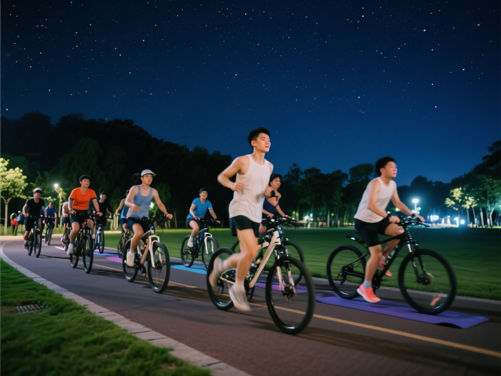 星空有氧体育长垣:运动与自然完美融合 (星空有氧体育长垣:运动与自然完美融合的健康新体验) 星空有氧体育项目涵盖了多种运动形式,包括夜跑、骑行